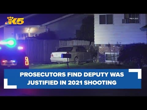 Prosecutors find Clark County deputy was justified in 2021 fatal shooting