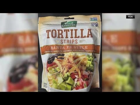Tortilla strips recalled after wheat cross-contamination