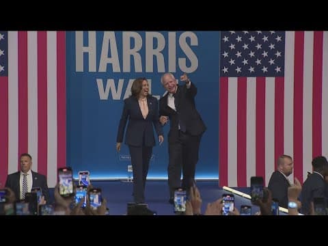 WATCH LIVE: Harris and Walz stop in Eau Claire