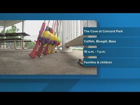 Free Fishing at the Cove on Saturday