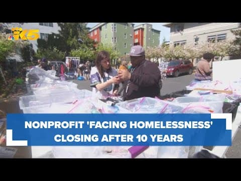 Seattle-based nonprofit Facing Homelessness closing after 10 years