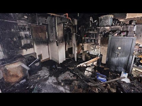 Fire destroys San Diego Police Department Sergeant's home