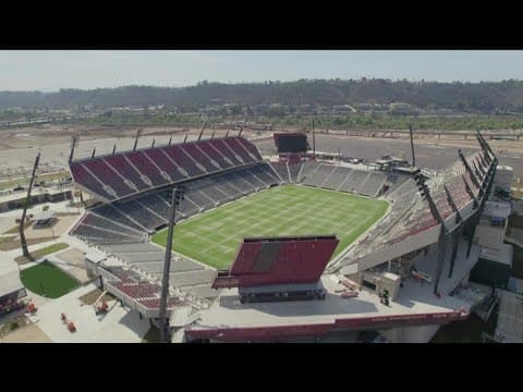 Opening Day at San Diego's newest stadium is just weeks away