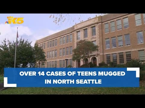 Police: Over 14 cases of Seattle teens targeted in muggings since September