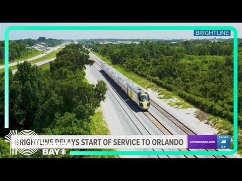 'We sincerely apologize...': Brightline delays launch of Orlando service