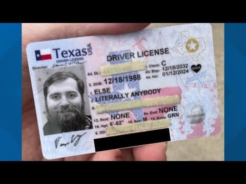 New Texas policy doesn't allow transgender people to change their sex on their license