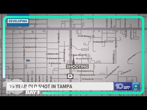 16-year-old boy shot in Tampa