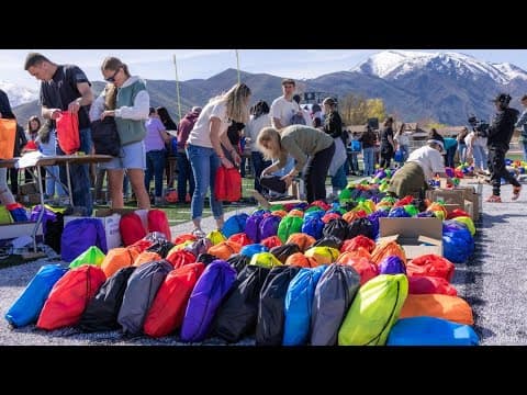 SixDegrees.org provided 40,000 kits for kids in need