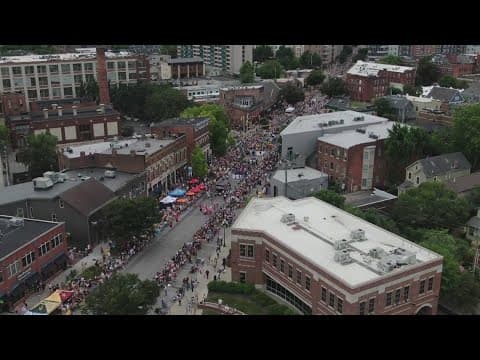 Thousands of people come to downtown Indianapolis to celebrate 2024 Pride Parade and Festival
