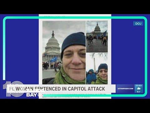 Spring Hill woman gets 6 years in prison for attacking officers during the US Capitol attack