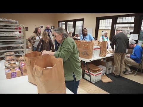 Mozel Sanders meal feeds thousands