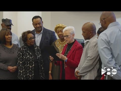 A North Texas community honors one of the first families to settle in the area