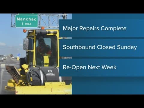 I-55 expected to fully reopen next week, DOTD says