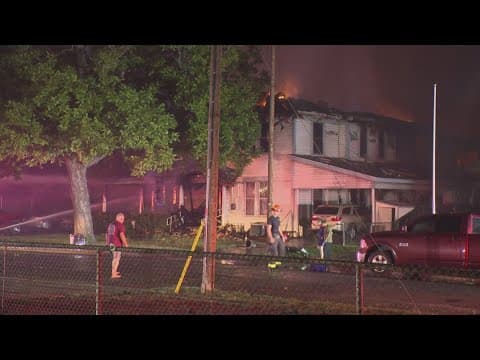 Fire displaces 13 people, including 8 children, from North Texas women's shelter