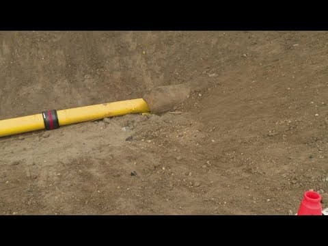 Upgrading the infrastructure of underground natural gas lines