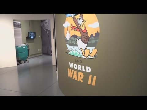 'Walt Disney Studios and WWII' exhibit opens in National WWII Museum