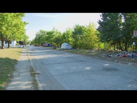 Campers, neighbors react to Indy’s latest Fountain Square encampment notice