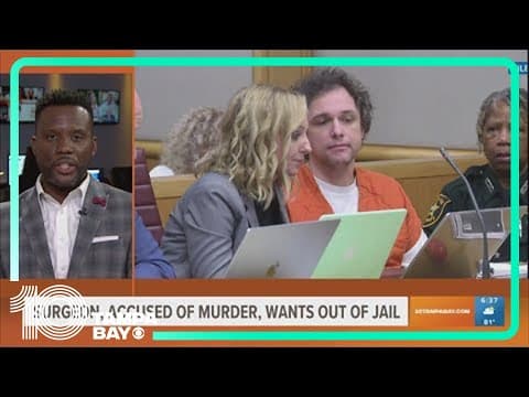 Tampa surgeon accused of murder asks judge to let him out of jail