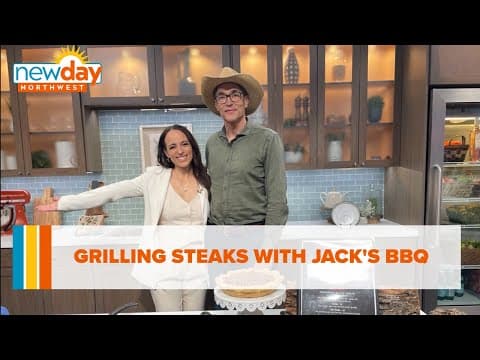 Grilling steaks with Jack's BBQ - New Day NW