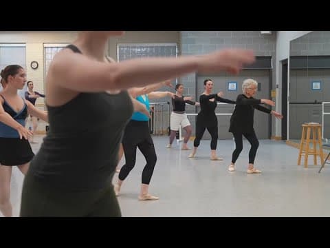 Ballet dancer still pirouettes at 82