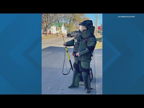 Man arrested after pipe bomb found inside a vehicle in Columbus