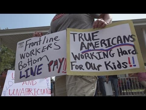 Washington Parish classes canceled as school staff call for better pay