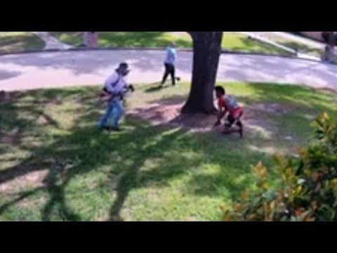 Man armed with weed eater tries to fight off accused lawn equipment robbers, Pct. 4 says