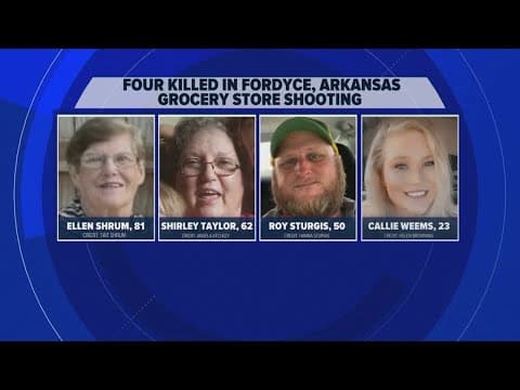 Police identify all the victims of the shooting at an Arkansas supermarket