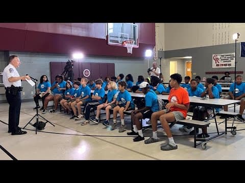 IMPD hosts G.R.E.A.T. Camp to teach Indianapolis students about violence prevention