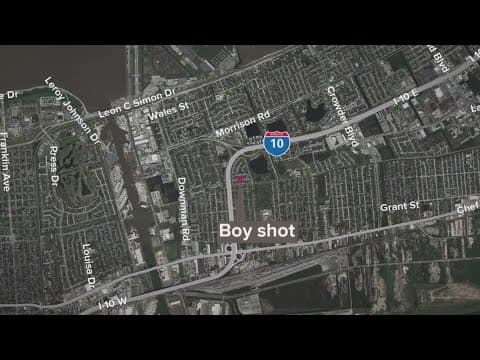 Boy shot in the leg in West Lake neighborhood, NOPD says