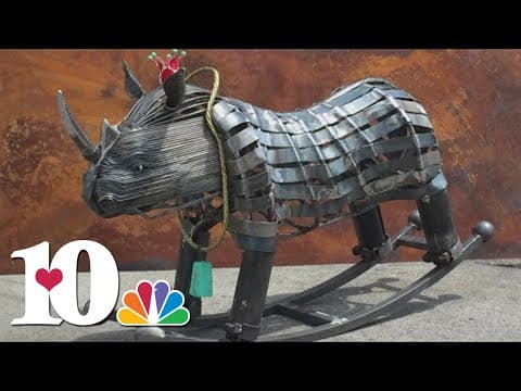 Maker Monday: How a man finds beauty in metalwork