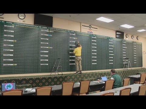 Memorial Tournament keeps old-fashioned scoreboard tradition alive 50 years later