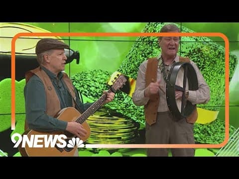 Irish folk singers perform live on 9NEWS Mornings ahead of St. Patrick’s Day