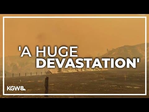 'Monster' Durkee Fire in eastern Oregon nearly 30% contained