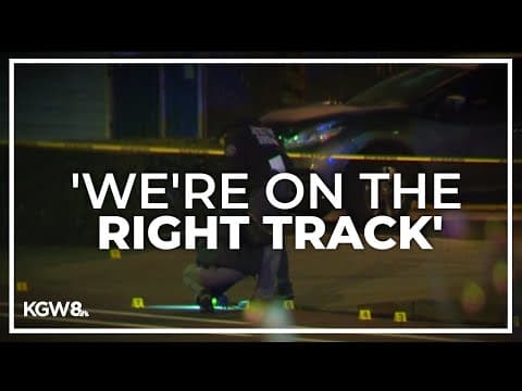 Gun violence in Portland declined 22% from 2022-23, report says