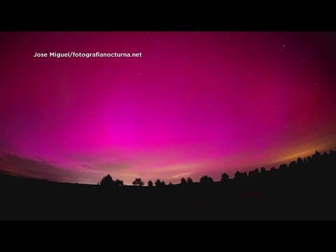 Historic Northern Lights shine across the US