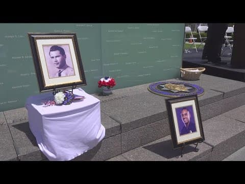 Memorial ceremony honors San Diego law enforcement officers killed in the line of duty