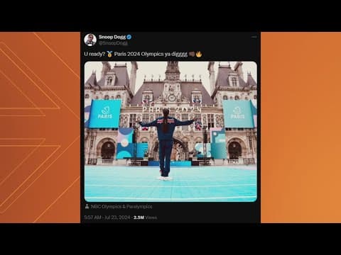 Snoop Dogg to carry Olympic torch