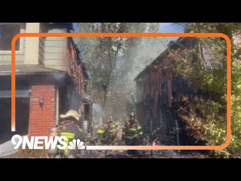Highlands Ranch fire damages 2 homes