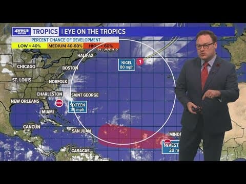 Weather: Tropical impacts to East Coast