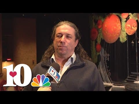 "A Christmas Carol" actors prepare to take the stage