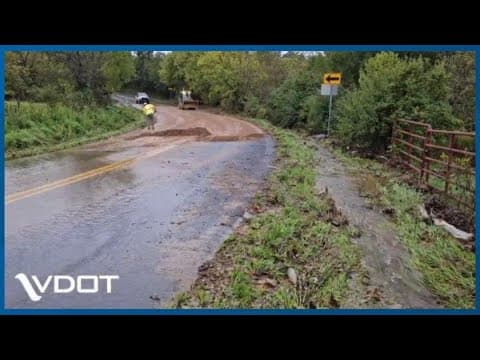 VDOT reports rising waters in Northern Shenandoah Valley