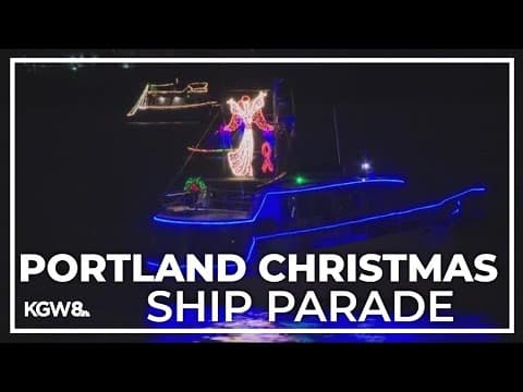 Portland Christmas Ship Parade begins