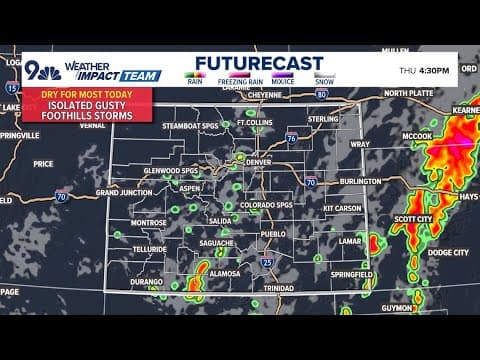 Denver Weather | Slight cooldown Thursday