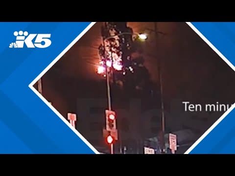 New video shows possible cause of L.A.'s Eaton fire