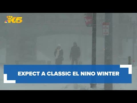 Expect a classic El Niño winter with the potential for a few wildcards
