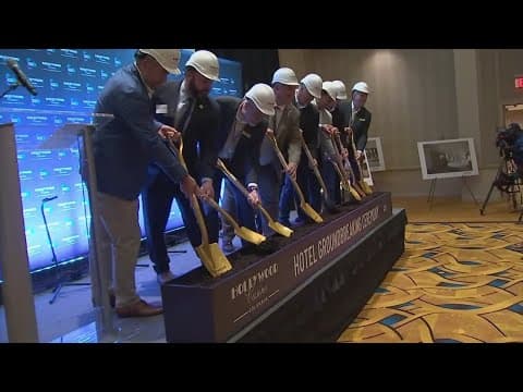 Hollywood Casino breaks ground for new 200-room hotel in west Columbus
