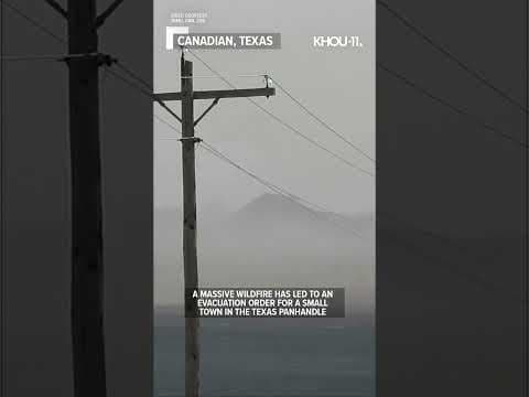 Texas Panhandle wildfire #shorts