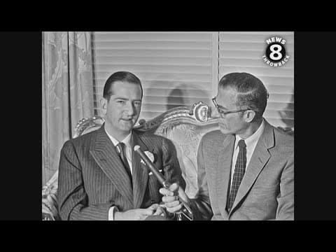 King Peter II of Yugoslavia visits San Diego in 1963