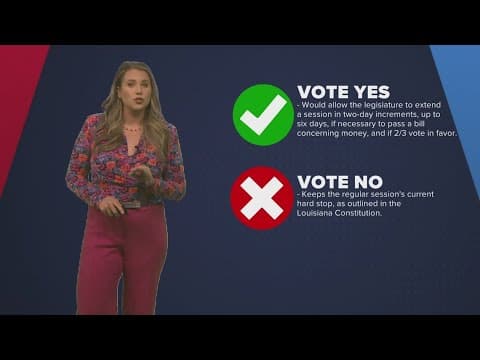 Constitutional Amendment 3 would give Louisiana legislators more time to pass budget bills